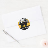 Sticker Rond T'as un bâton ? (Enveloppe)