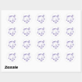 Sticker Rond Tasty Retro Porky Pig (Feuille)