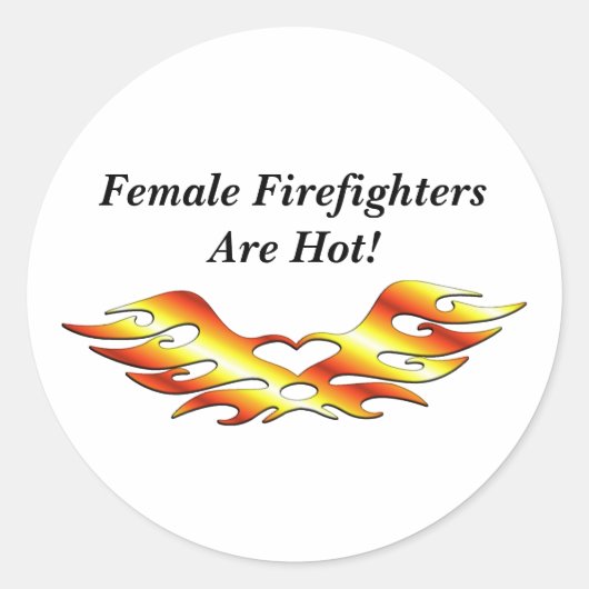 Sticker Rond tatouage à flamme (Devant)