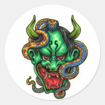 Tatouage Dragon Vert