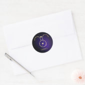 Sticker Rond Taurus (Enveloppe)
