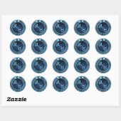 Sticker Rond Taurus/Rat (Feuille)