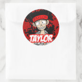 Sticker rond Taylor (Sac)