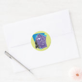 Sticker Rond TAZ™ Smug (Enveloppe)