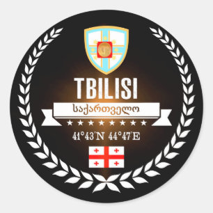 Sticker Rond Tbilissi