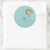 Sticker Rond Tea Party (Sac)