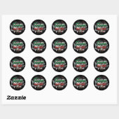Sticker Rond Team Melli - le surnom de l'équipe d'Iran (Feuille)
