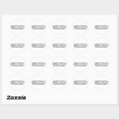 Sticker Rond Technicien d'anesthésie Technique d'anesthésie rét (Feuille)