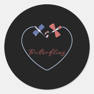 Sticker Rond Technicien vétérinaire Vétérinaire Tech Aider