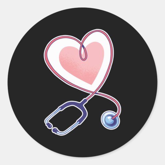 Sticker Rond Technologie chirurgicale (Devant)