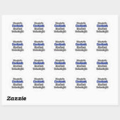Sticker Rond Technologue Médicale le plus froid du monde (Feuille)