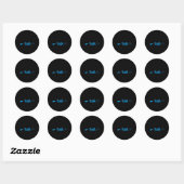 Sticker Rond Technologue Ultrasound Tech (Feuille)