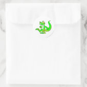 Sticker Rond Techo Glissant (Sac)