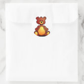 Sticker Rond Teddy Bear (Sac)