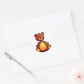 Sticker Rond Teddy Bear (Enveloppe)