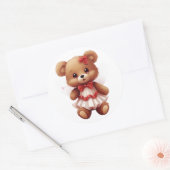 Sticker Rond Teddy Bear (Enveloppe)