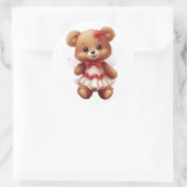 Sticker Rond Teddy Bear (Sac)