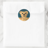Sticker Rond Teddy Bear (Sac)