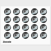 Sticker Rond TEE Live for Shoes (Feuille)