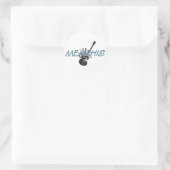 Sticker Rond TEE Memphis (Sac)