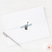 Sticker Rond TEE Memphis (Enveloppe)