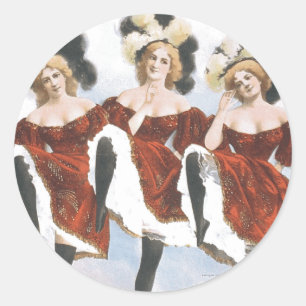 Sticker Rond TEE Oui Je Peux