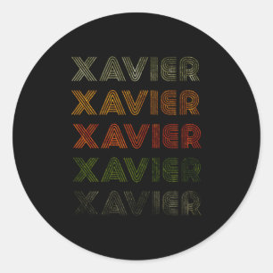 Sticker Rond Tee-shirt Xavier Love Heart Style Grunge_vintage N