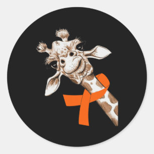 Sticker Rond Tee - shirts de sensibilisation à la leucémie