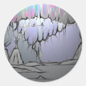 Sticker Rond Teepee (Devant)