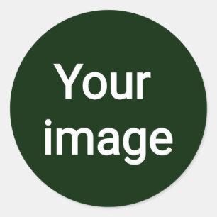 Sticker Rond Téléchargez Votre Image Personnalisée – Graphique