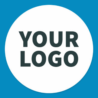 Sticker Rond Téléchargez votre logo