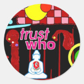 Sticker Rond "Témoignage" (Devant)