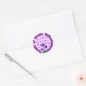 Sticker Rond Temple d'Hallucination Divine (Enveloppe)