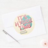 Sticker Rond Temps de jonction (Enveloppe)