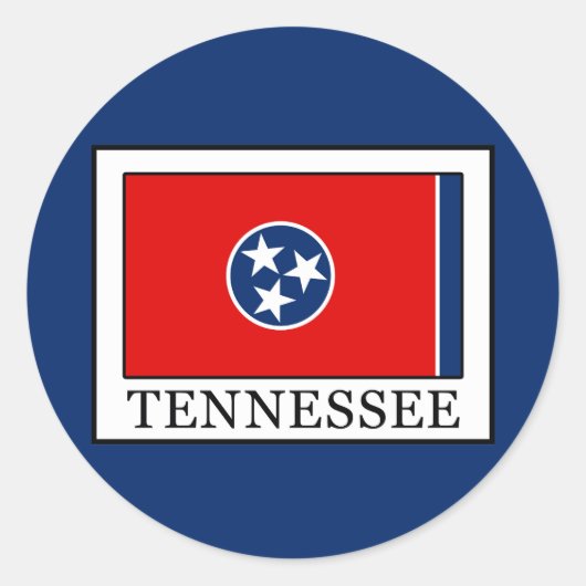Sticker Rond Tennessee (Devant)