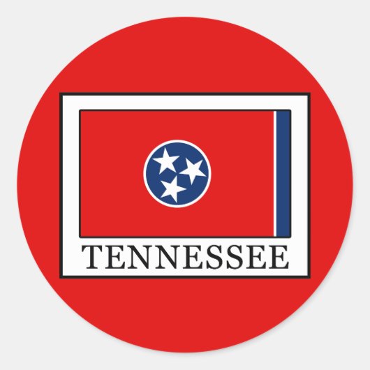Sticker Rond Tennessee (Devant)