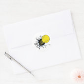 Sticker Rond Tennis (Enveloppe)