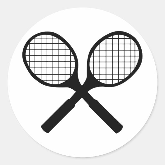 Sticker Rond Tennis (Devant)
