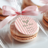 Sticker Rond Tennis de mariage parfait match