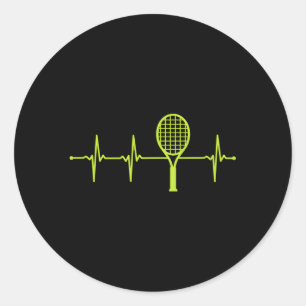 Sticker Rond Tennis Hebeat