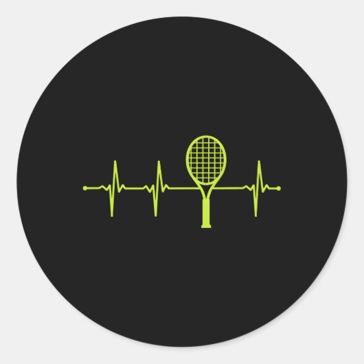 Sticker Rond Tennis Hebeat (Devant)