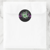 Sticker Rond tennis : hi-fi : (Sac)
