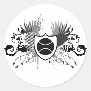 Sticker Rond tennis : hi-fi :