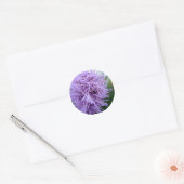 Sticker Rond Tentacle Spider Violet Flower (Enveloppe)