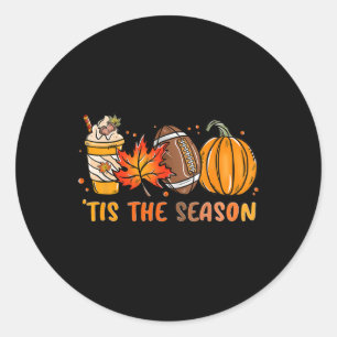 Sticker Rond Tenue de football de dinde pour enfants adultes ho