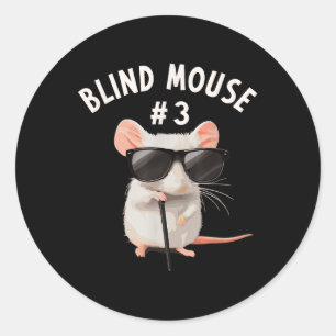 Sticker Rond Tenue De Groupe Correspondante N° 3 De 3 - Trois M