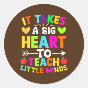 Sticker Rond Tenue de l'enseignant pour le Cool d'appréciation 