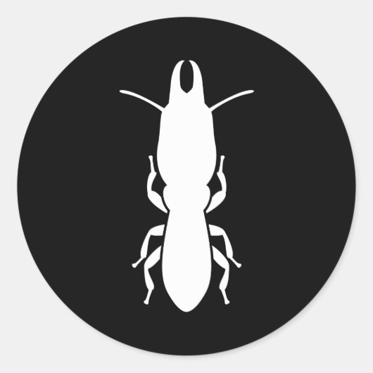 Sticker Rond Termite (Devant)