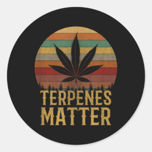 Sticker Rond Terpènes