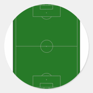 Sticker Rond terrain de football